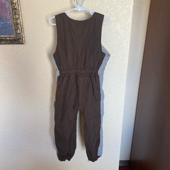 Snow Bibs with front pocket and leg zip - Picture 5 of 8